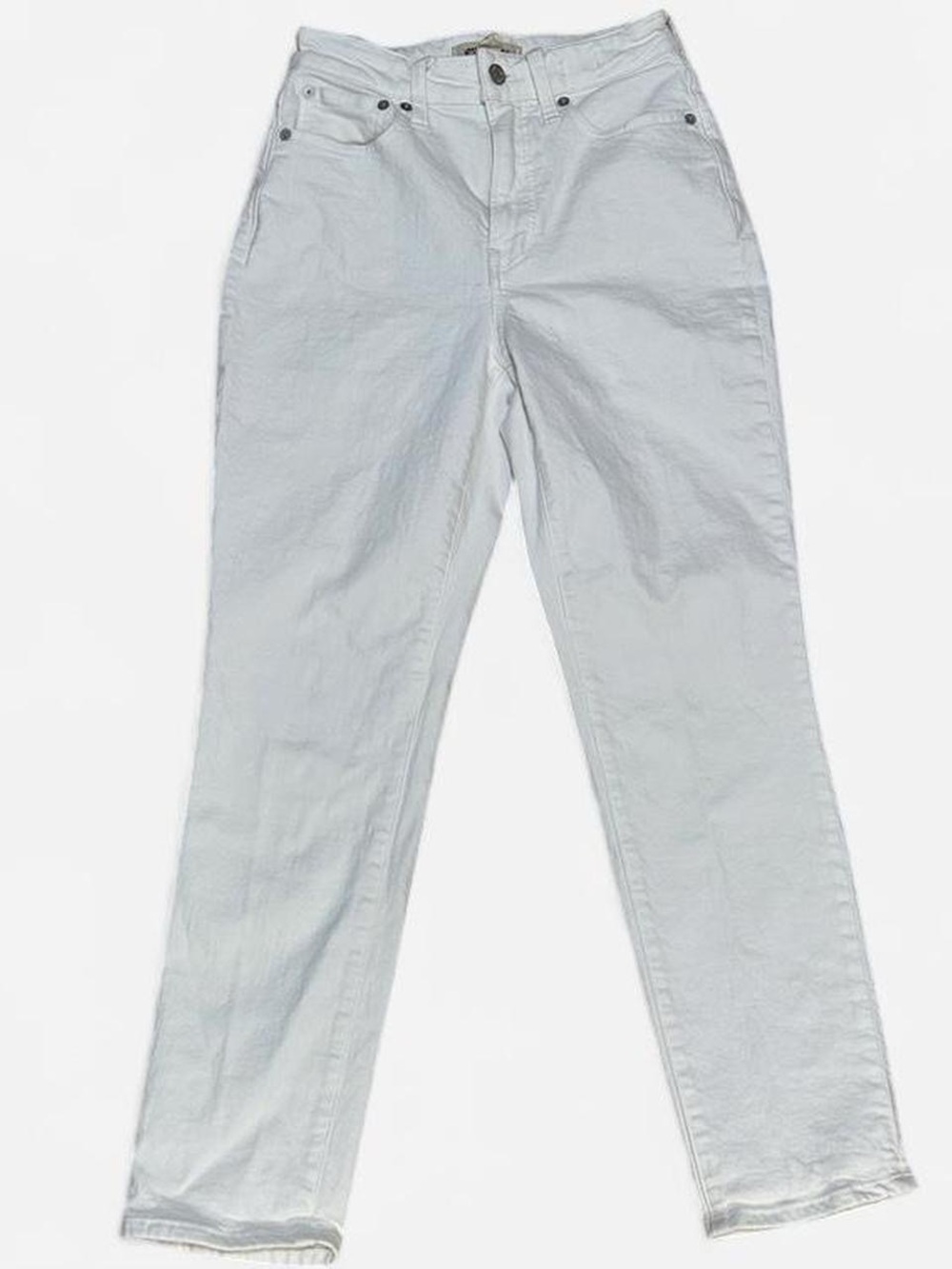 Madewell High-Rise “Curvy Perfect Vintage” White Women’s Jeans - Size 25